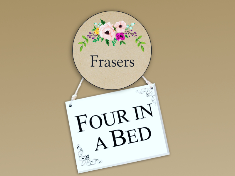 Frasers Guest House appearing on Four in a Bed