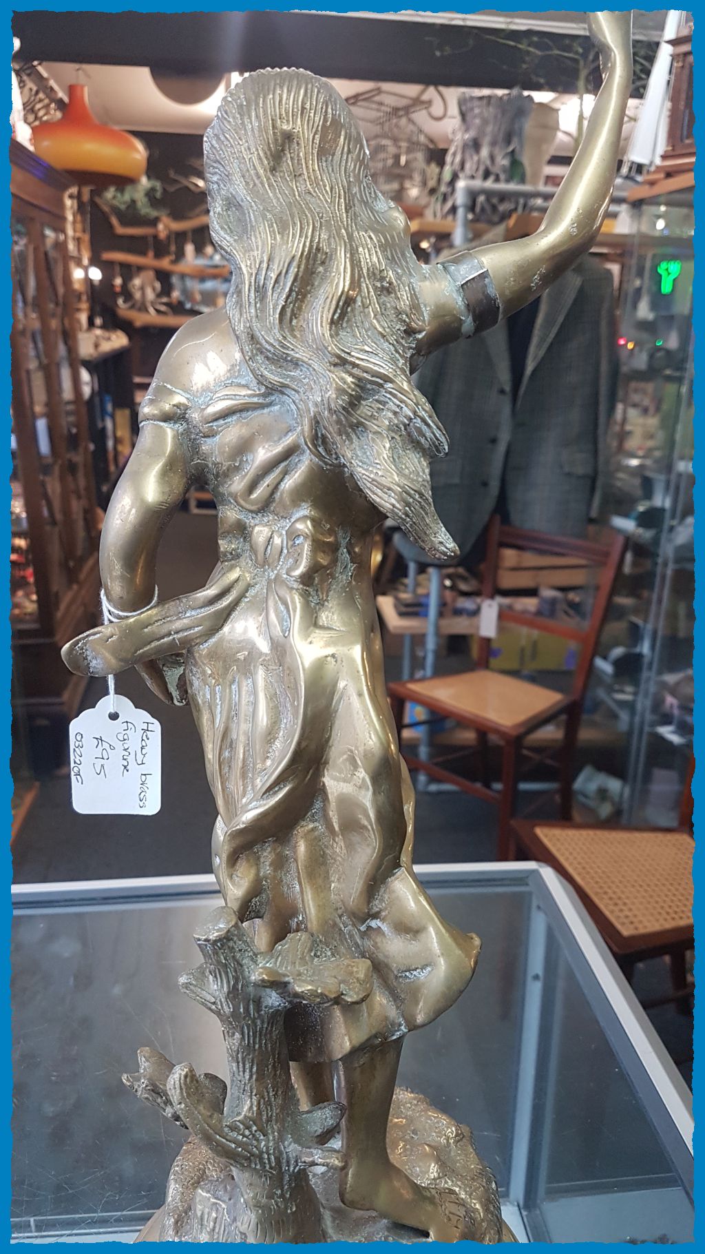 Heavy Brass Figurine