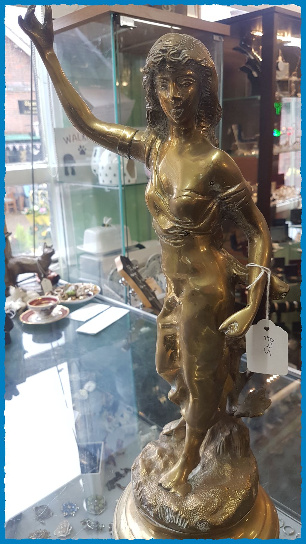 Heavy Brass Figurine