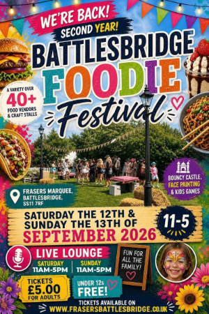 Join us for our Second Foodie Festival