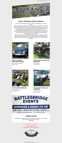 Battlesbridge Events in April 